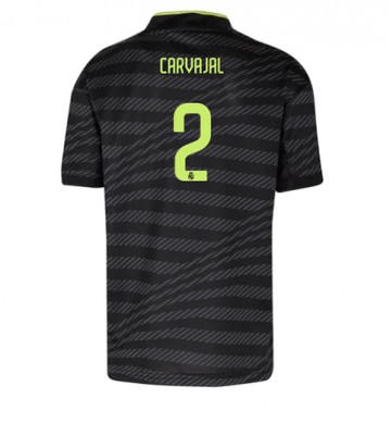 Real Madrid Daniel Carvajal #2 Tredjedrakt 2022-23 Kortermet